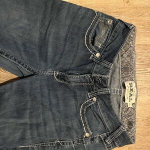 Ariat Women's Straight Leg Jeans - Dark Blue